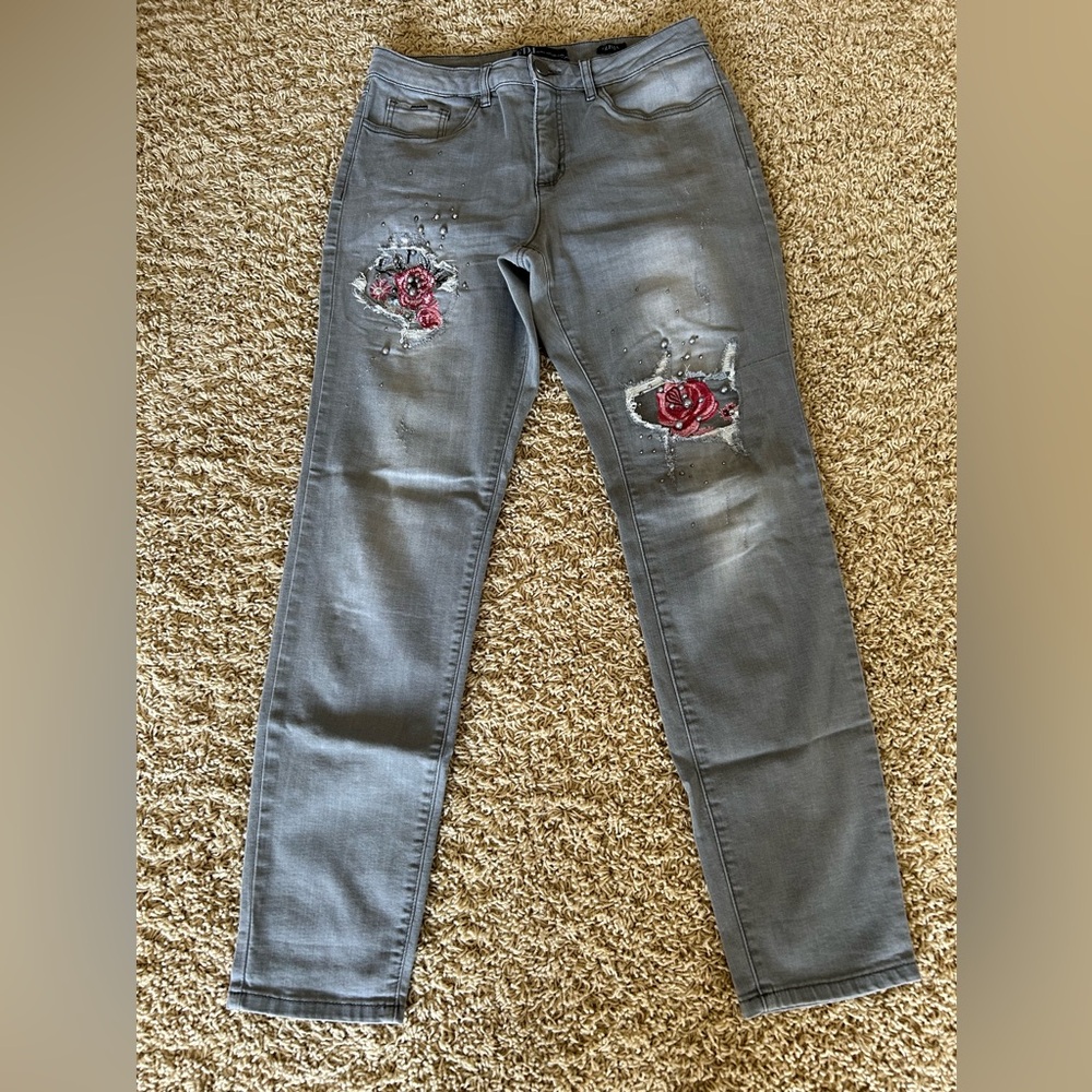 French Dressing Embellished Jeans